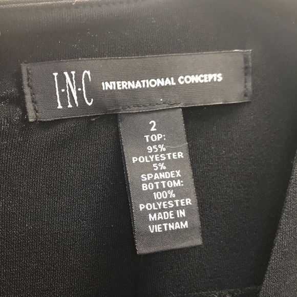 Inc Tie-Side Printed-Skirt Dress - Picture 6 of 8